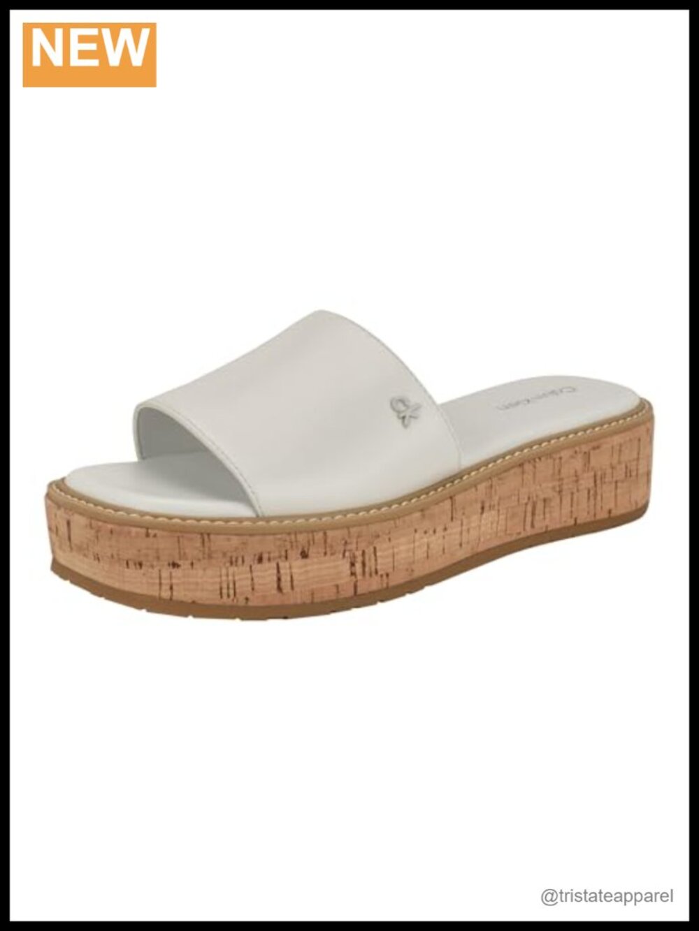 Leather Platform Wedge Sandals